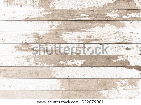 wooden board white old style abstract background objects for furniture.wooden panels is then used.horizontal Royalty-Free Stock Photo #522079081