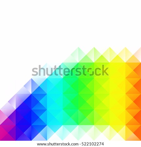 Colorful Grid Mosaic Background, Creative Design Templates