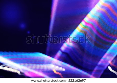 Bokeh'Colorful Abstrac light background.Beautiful Bokeh light