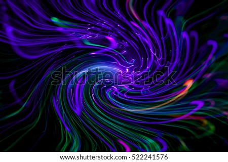 Abstract psychedelic multicolored background