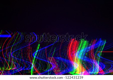 Glitch, Abstract lighting background.