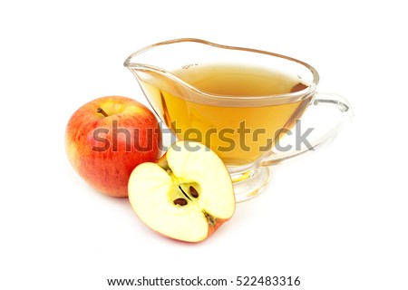 Apple vinegar closeup Royalty-Free Stock Photo #522483316