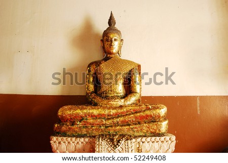 Old Buddha in Thailand