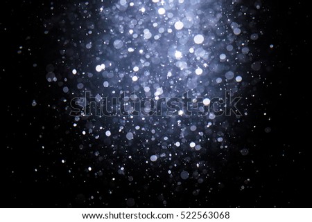 Abstract blur bokeh water texture background