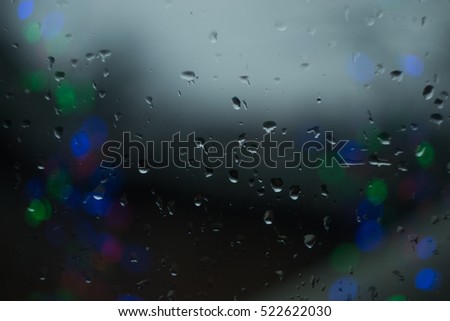 steamy window