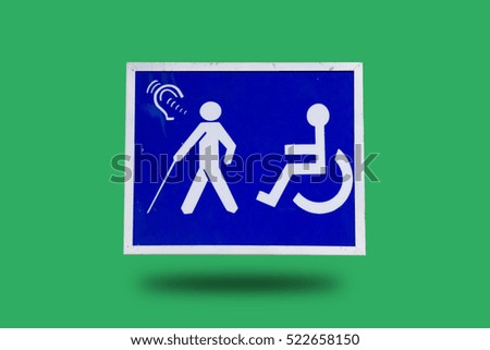 Signs disabled