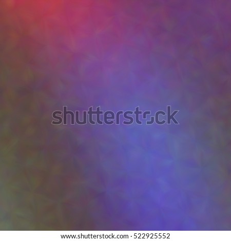 Blurred defocused iridescent hologram background. Trendy digital noise. Spotted surface. Abstract colorful composition, vector EPS10. Not trace image, include mesh gradient only