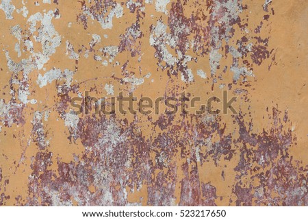 Grungy concrete wall and floor as background texture.Background with vignetted corners design.