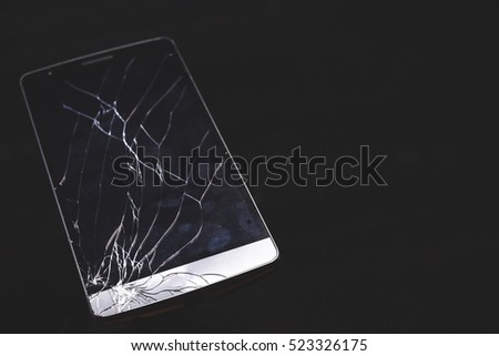 broken screen