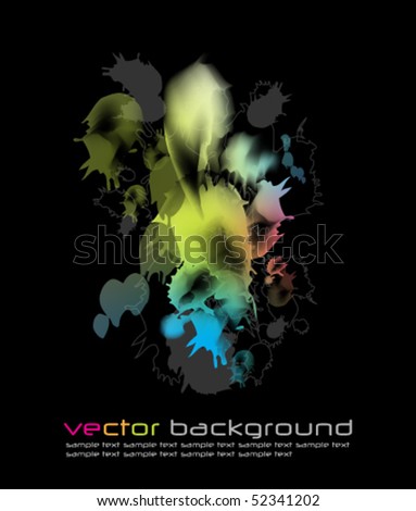 eps10 vector splatter background