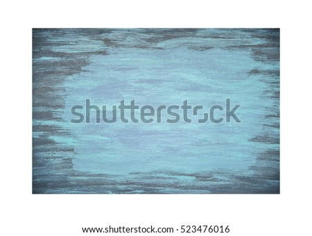 Grunge texture in the style of watercolor paint, gray and blue color. has a free text field, lettering, layout