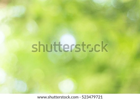 Green bokeh background