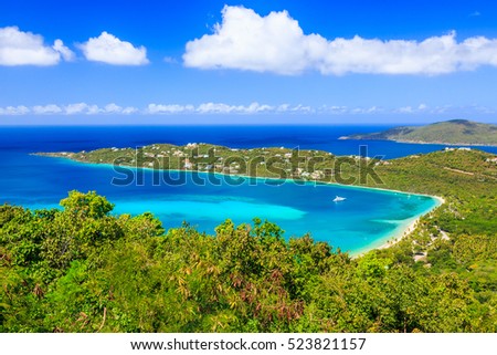 St Thomas, US Virgin Islands. Magens Bay Royalty-Free Stock Photo #523821157