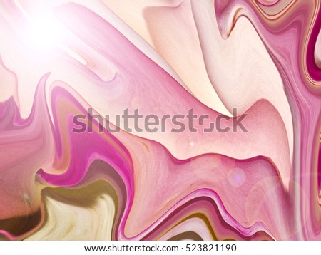 Background of a beautiful distorted rose Royalty-Free Stock Photo #523821190