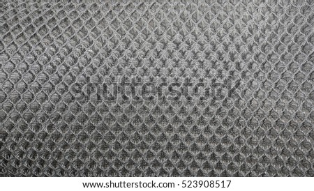 Meshed fabric Close up of grey 