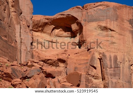 Monument Valley Tribal Park in Utah, USA