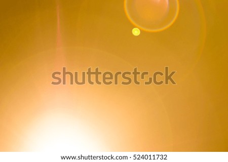 Lighting flare abstract