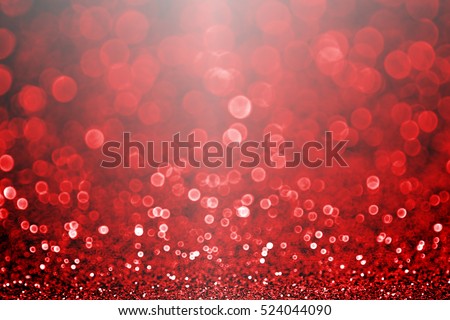 Abstract dark black red glitter sparkle confetti background or party invite for happy birthday, bridal wedding evening, Valentine’s Day love beauty, fancy luxury Christmas card or new years eve night Royalty-Free Stock Photo #524044090