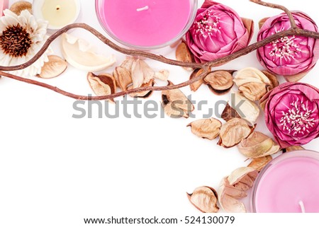 Spa with Lotus in Pink Concept