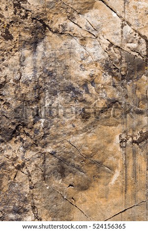 Background of stone cliff / White stone background