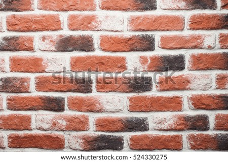 Stone colored background. Brick texture. Place for text