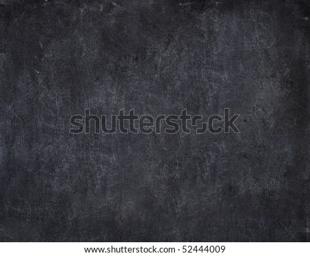 close up of a black dirty chalkboard