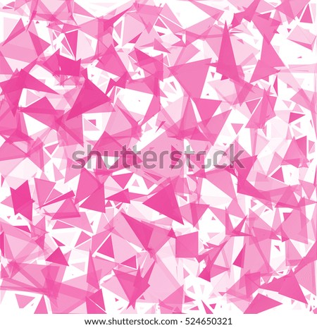 Pink Break Mosaic Background, Creative Design Templates