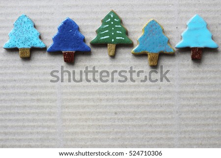 toy christmas trees