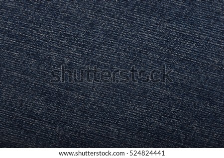 Close-up of texture jeans fabric cloth textile background