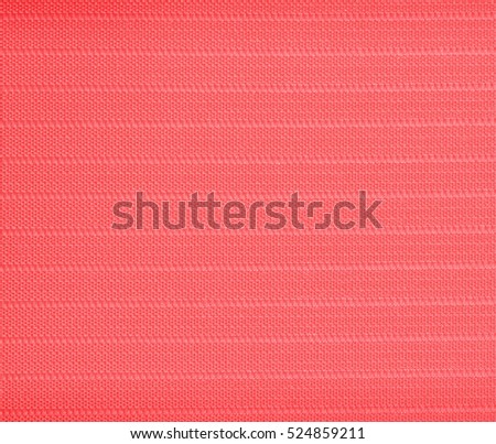 Red Textile textured background. Fabric blinds.