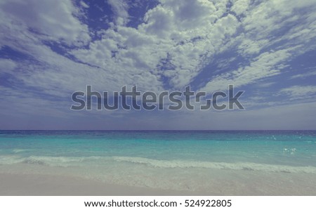 Sea Sand Sky (Vintage Style)