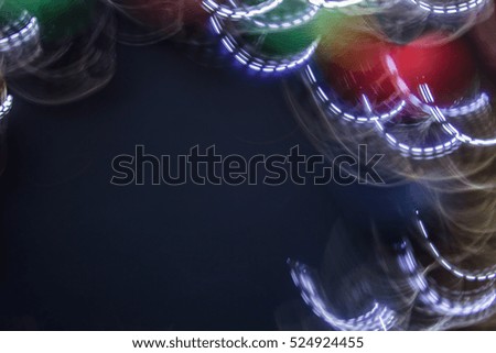 light effect abstract background (Blurry light by low speed shutter)