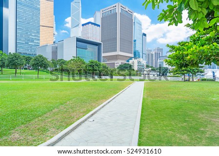 town square in Shenzhen,China.