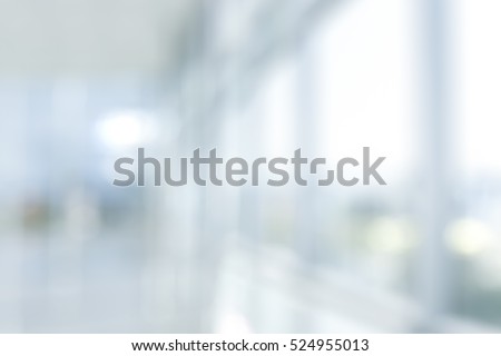 BLURRED OFFICE BACKGROUND, SPACIOUS SHOWROOM