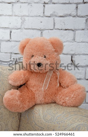 Christmas teddy bear toy