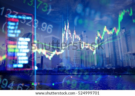 Forex market background, trading on the currency market Forex. Currency exchange rate for world currency: US Dollar, Euro, Frank, Yen. Financial, money, global finance, stock market background.