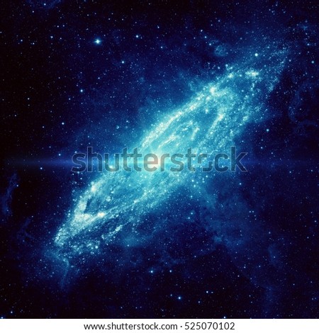 Galaxy - Elements of this Image Furnished by NASA.