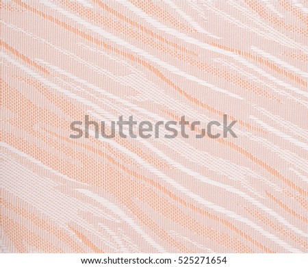 Red Textured textile fabric background. Cloth blinds