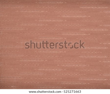 Brown Textured textile fabric background. Cloth blinds