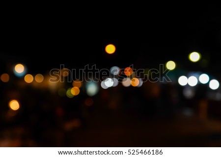 Real bokeh abstract background