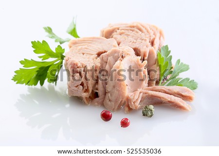 Canned tuna Royalty-Free Stock Photo #525535036