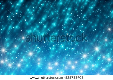 Xmas background. Bokeh or glitter lights. Christmas template