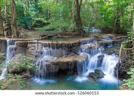 Huay Mae Khamin Waterfall 