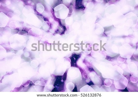 Colored Abstract Blurred Light Background . Christmas Lights Concept . Christmas wallpaper decorations concept.xmas holiday festival backdrop:sparkle circle lit celebrations display.