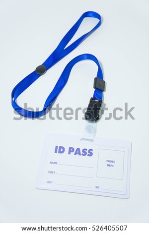 ID Pass ,Used to display the name status or identity