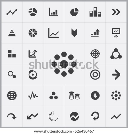 diagram, chart icon. diagram icons universal set for web and mobile