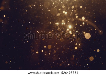 Gold abstract bokeh background Royalty-Free Stock Photo #526493761
