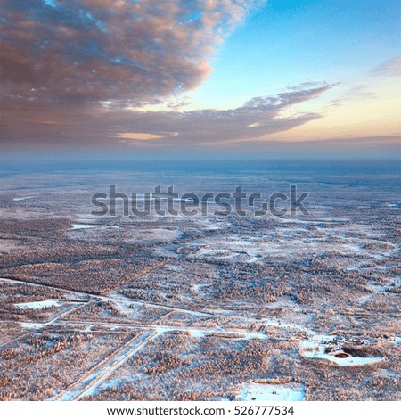 Oil-field in Western Siberia