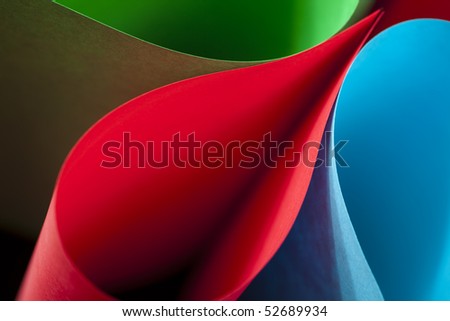Colorful Elliptical Shapes