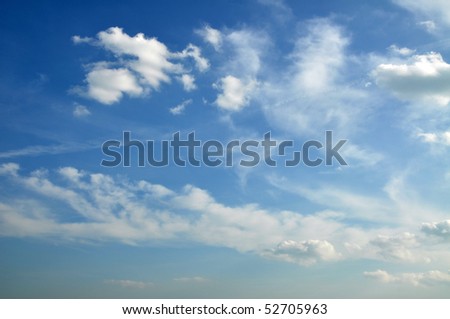 Beautiful cloudscape